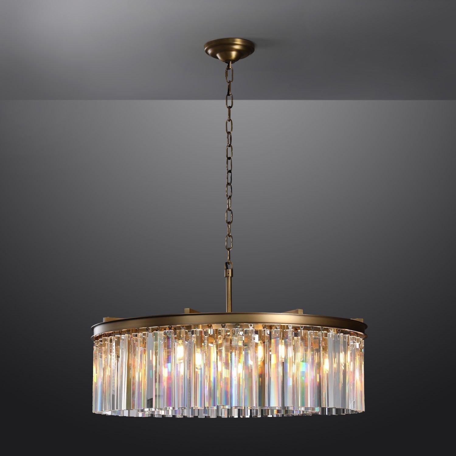 Rhys Round Chandelier 43"