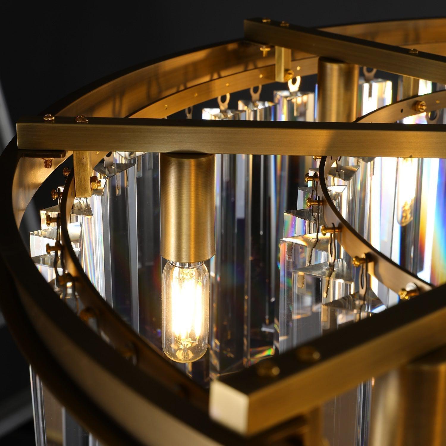 Rhys Round Chandelier 43"