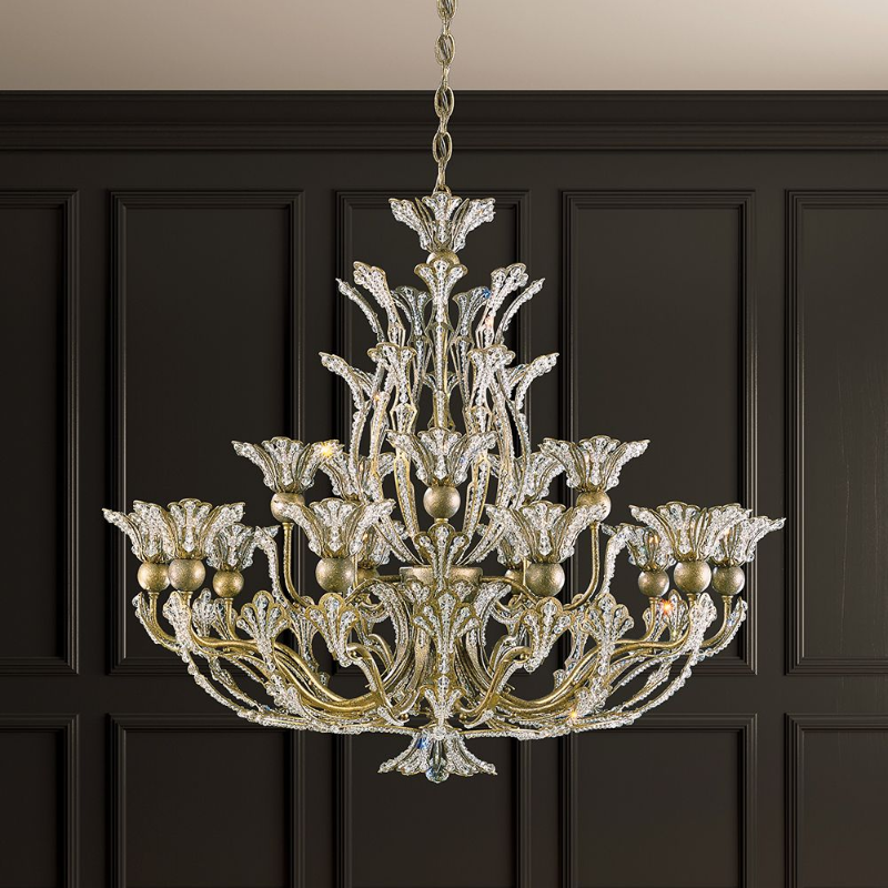 Meet Crystal Rivendell 16-lt 32" Chandelier