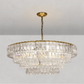 Art Glass Ghiaccio Round Chandelier 36" 48" 60"