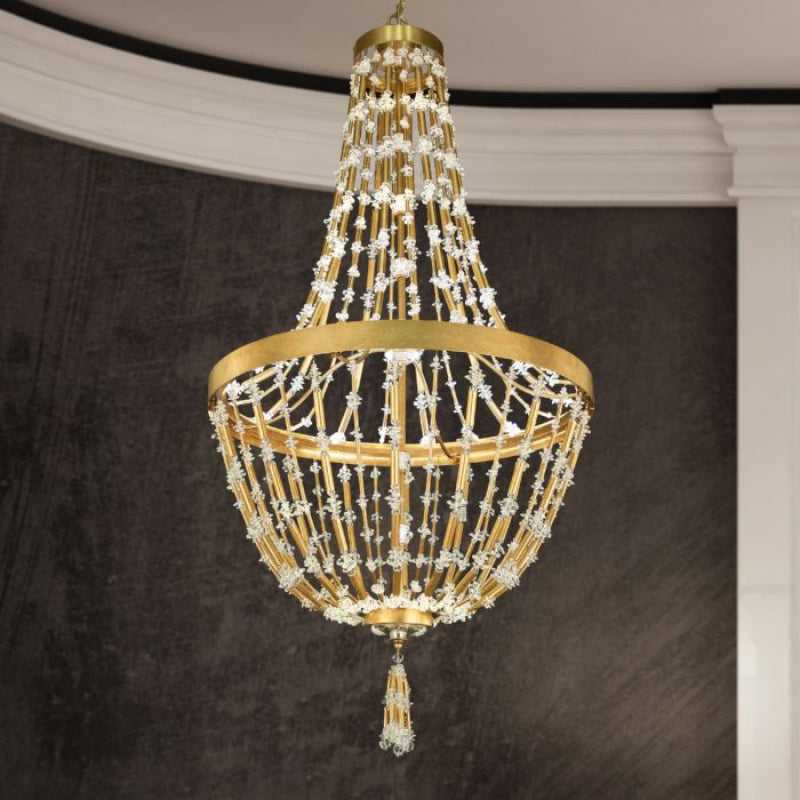 Meet Crystal Chandelier S2826 Bali 26" LED Pendant