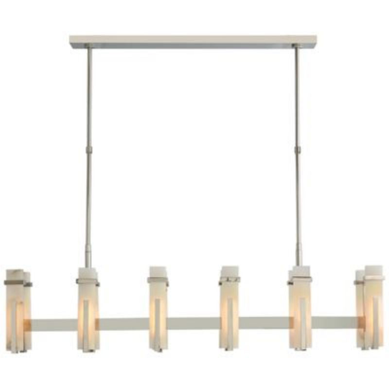 Alabaster Ian Malik Large Linear Chandelier