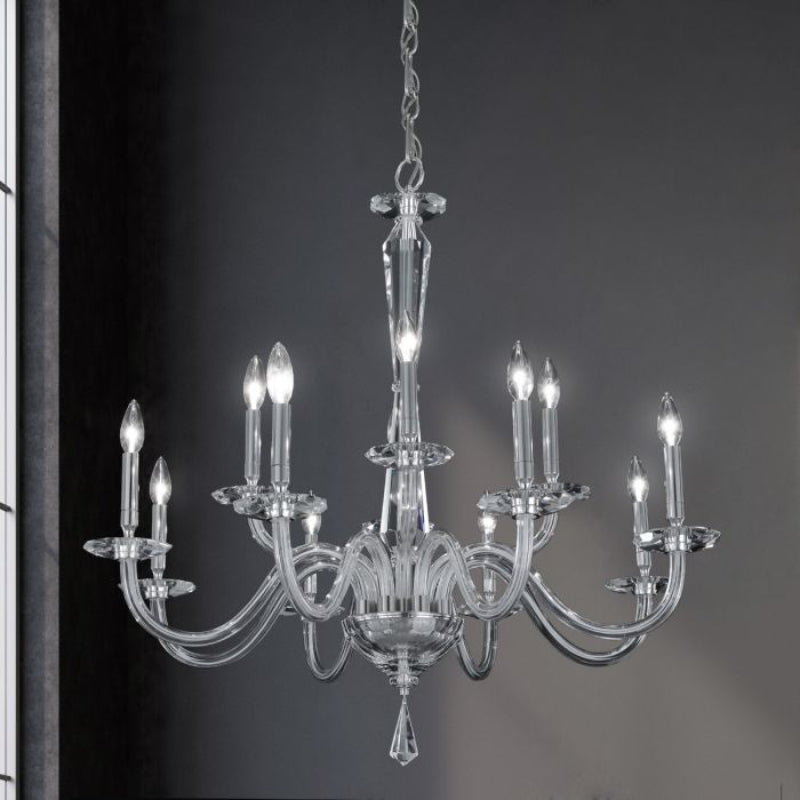 Meet Crystal Chandelier Habsburg 12-lt 35" Chandelier