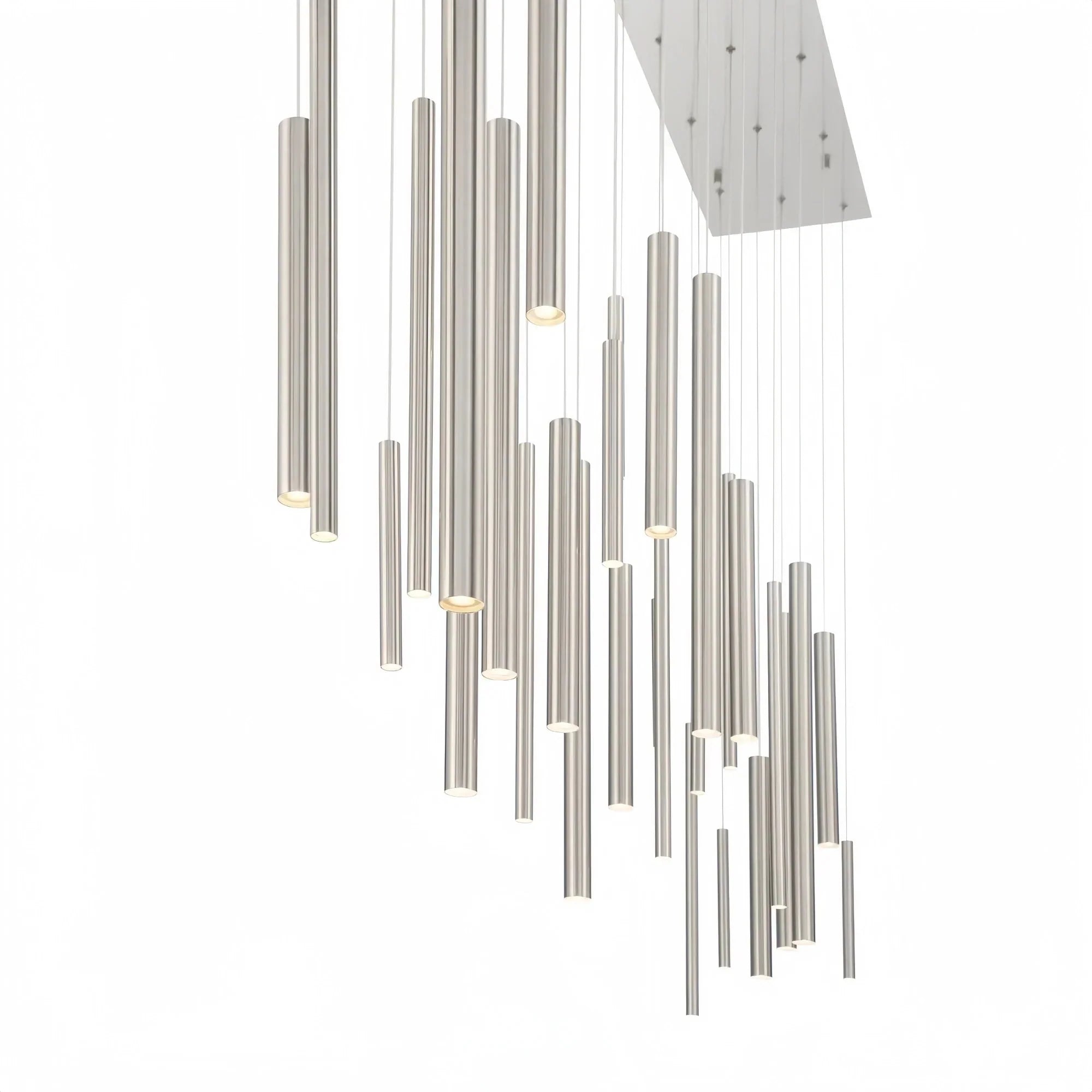 Santana Modern Linear Multi Light Pendant for Kitchen Island - 42"L x 10"W x 1.25"HAntique BrassBlushlighting