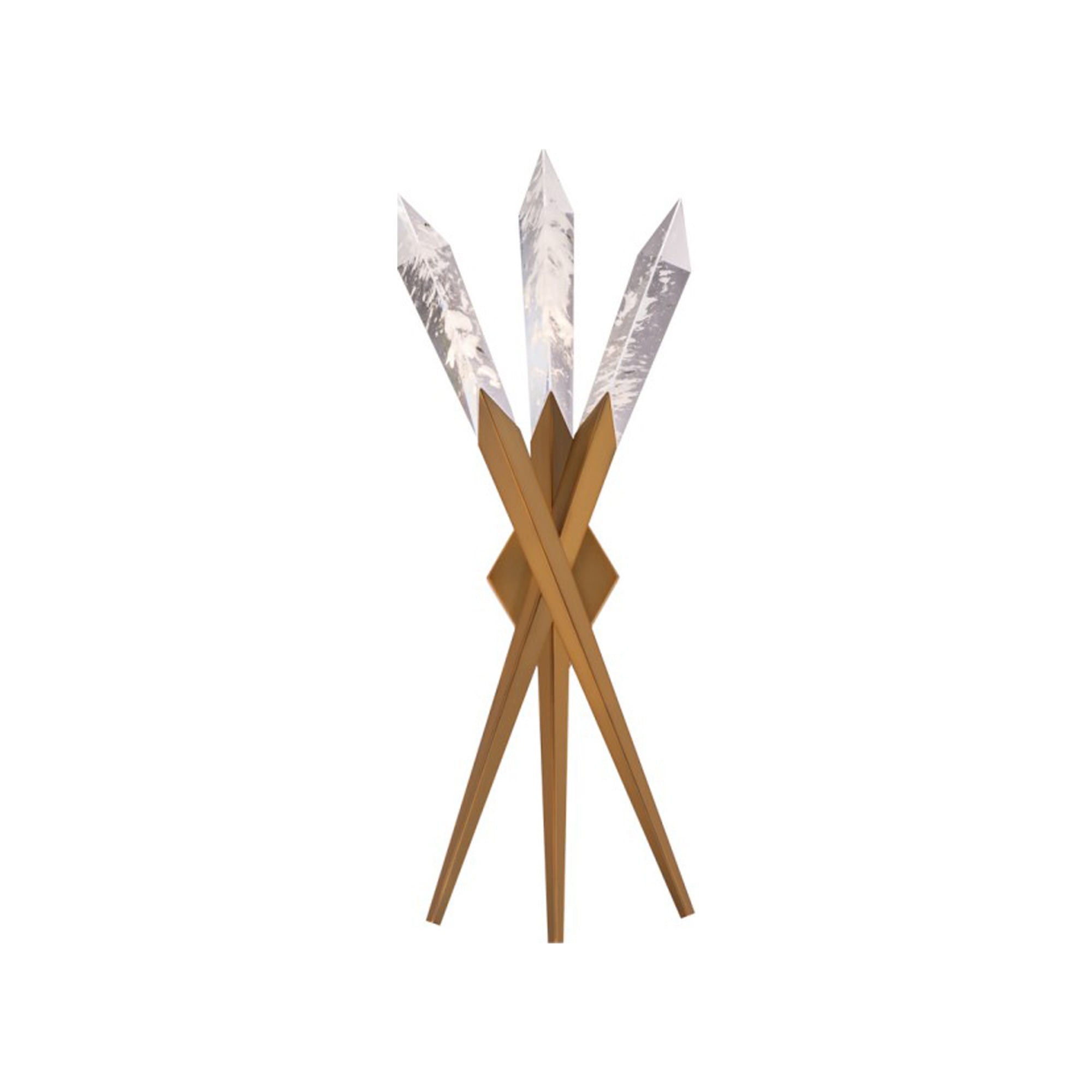 Solitude 3-Light LED Wall Light.