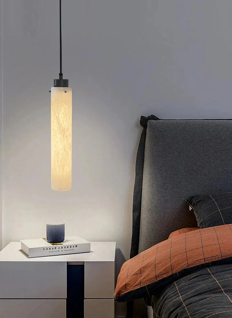 Simple marble pendant lamp - meetlighting
