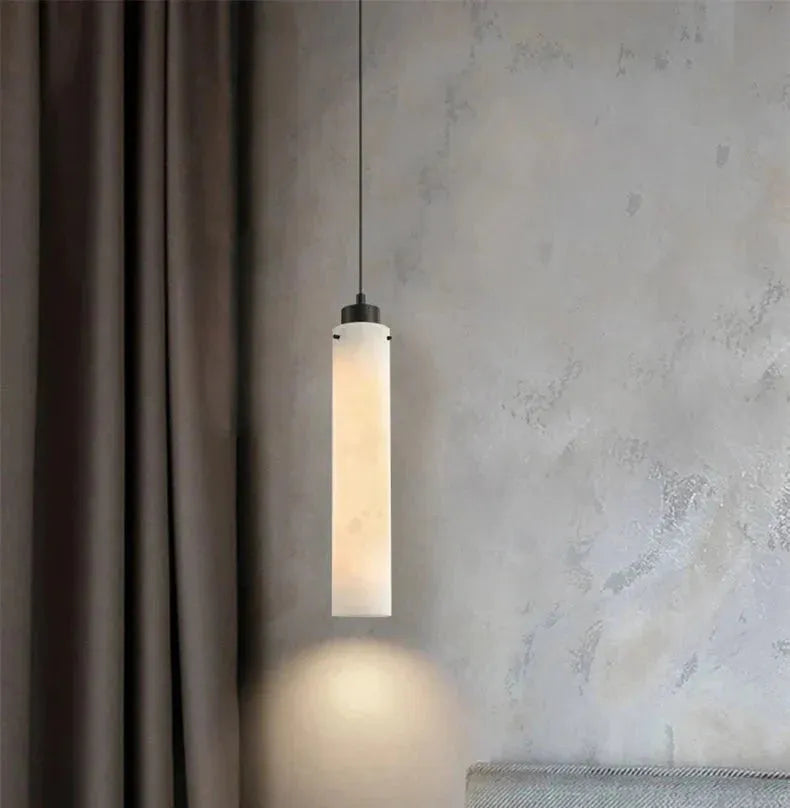 Simple marble pendant lamp - meetlighting