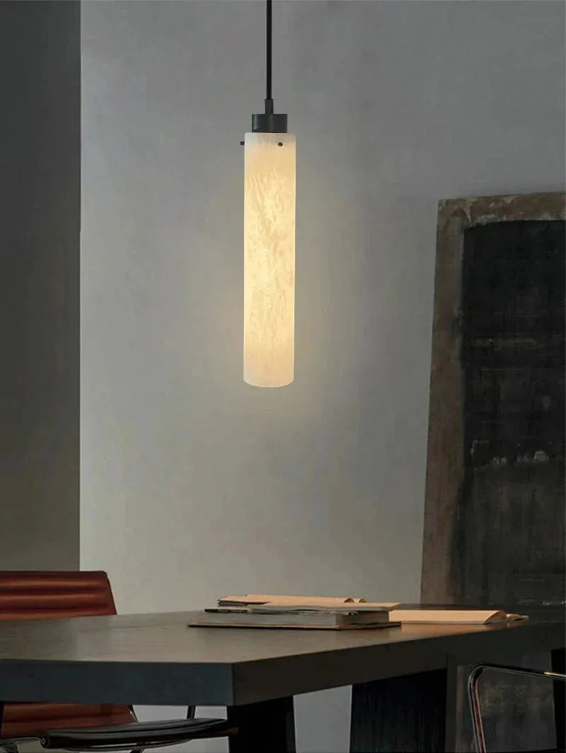 Simple marble pendant lamp - meetlighting