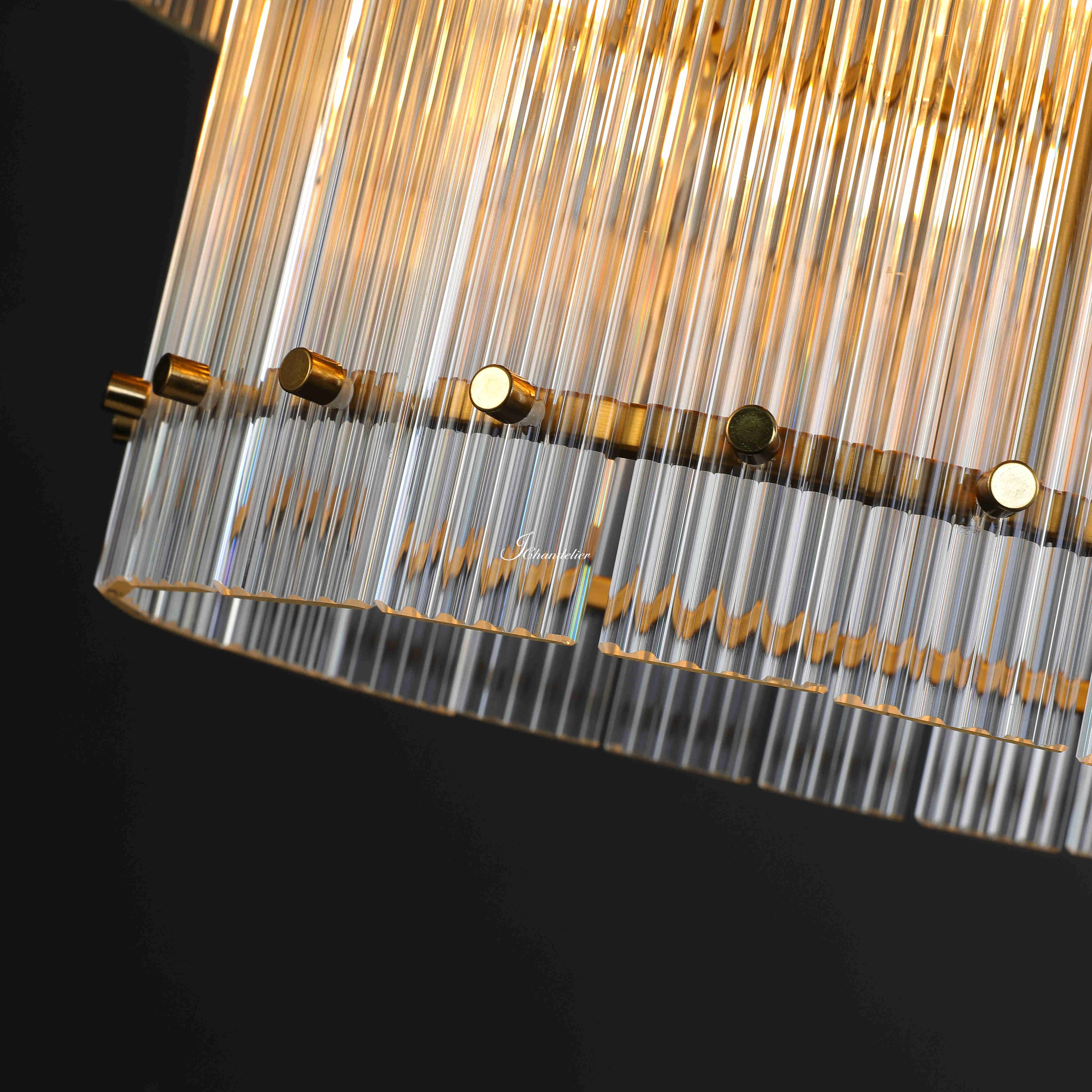 Sun Marco 2-Tier Round Chandelier 22"