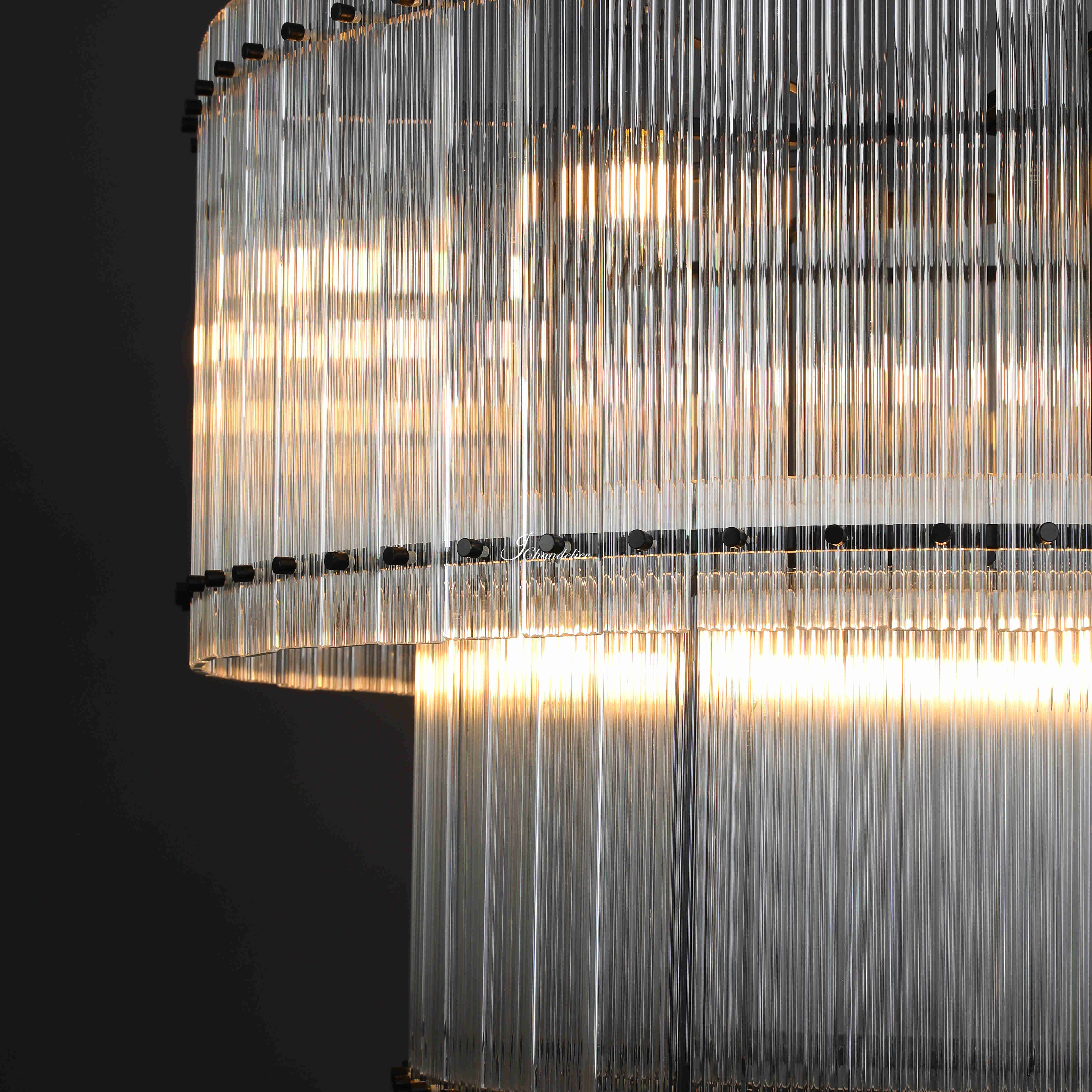 Sun Marco 2-Tier Round Chandelier 48"