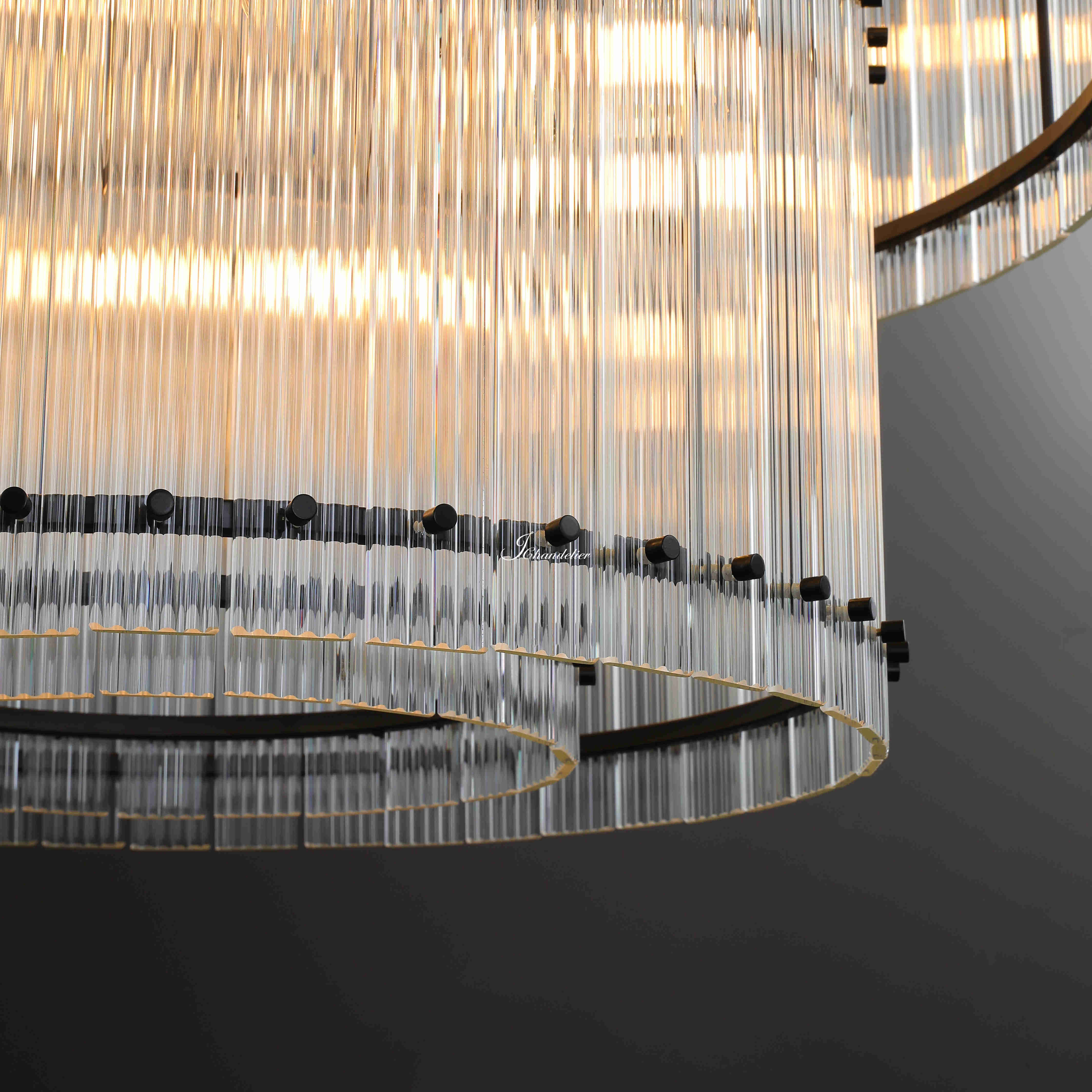 Sun Marco 2-Tier Round Chandelier 48"