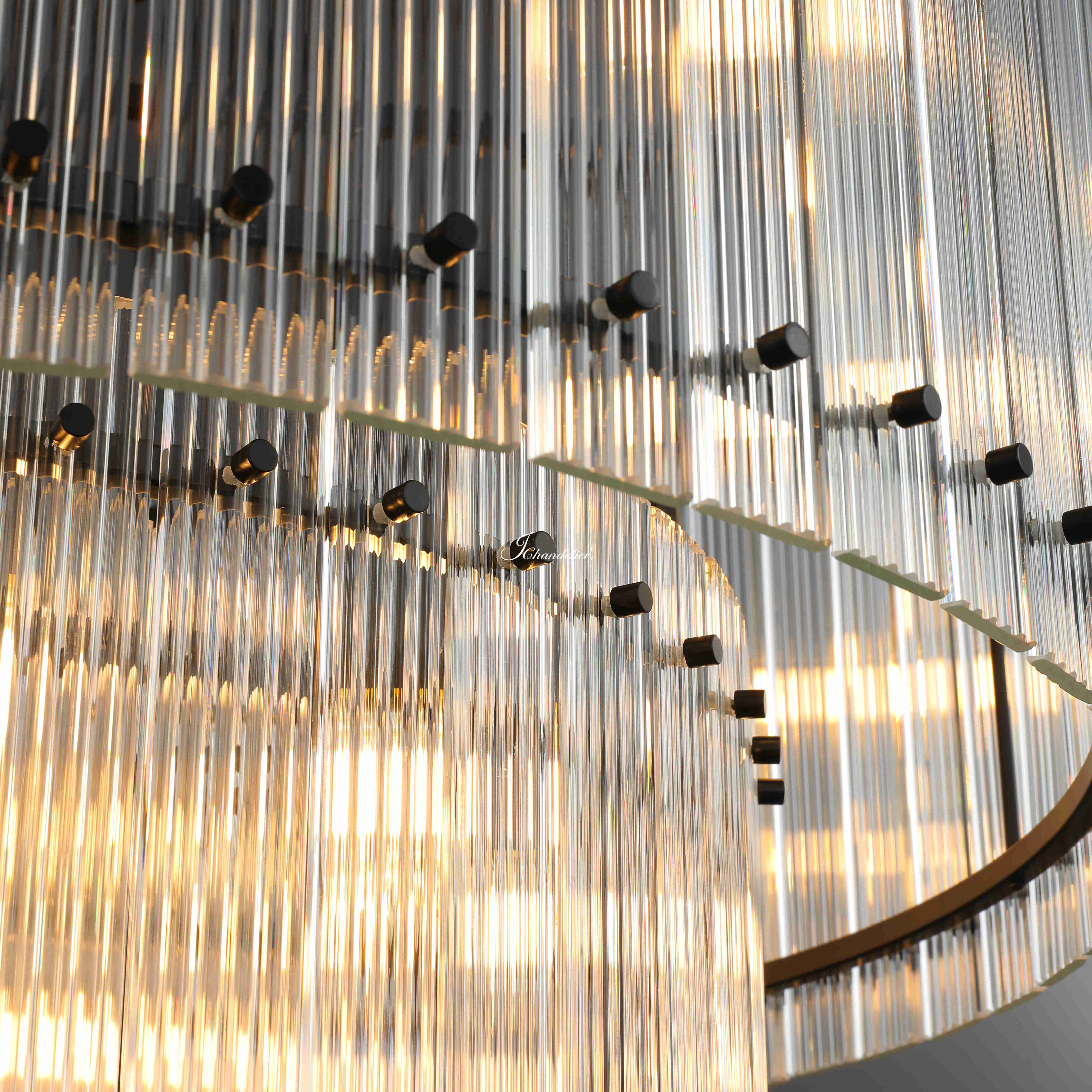 Sun Marco 2-Tier Round Chandelier 48"