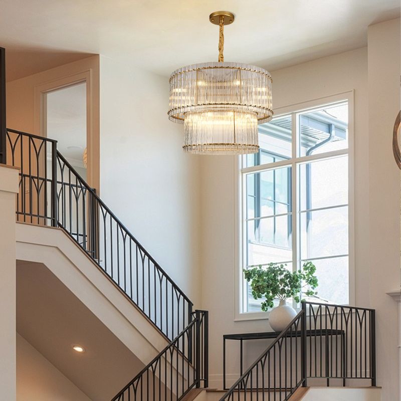 Sun Marco 2-Tier Round Chandelier 48"