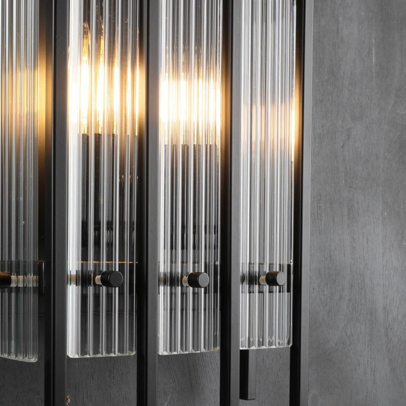 Sun Marco Glass Rectangular Wall Sconce