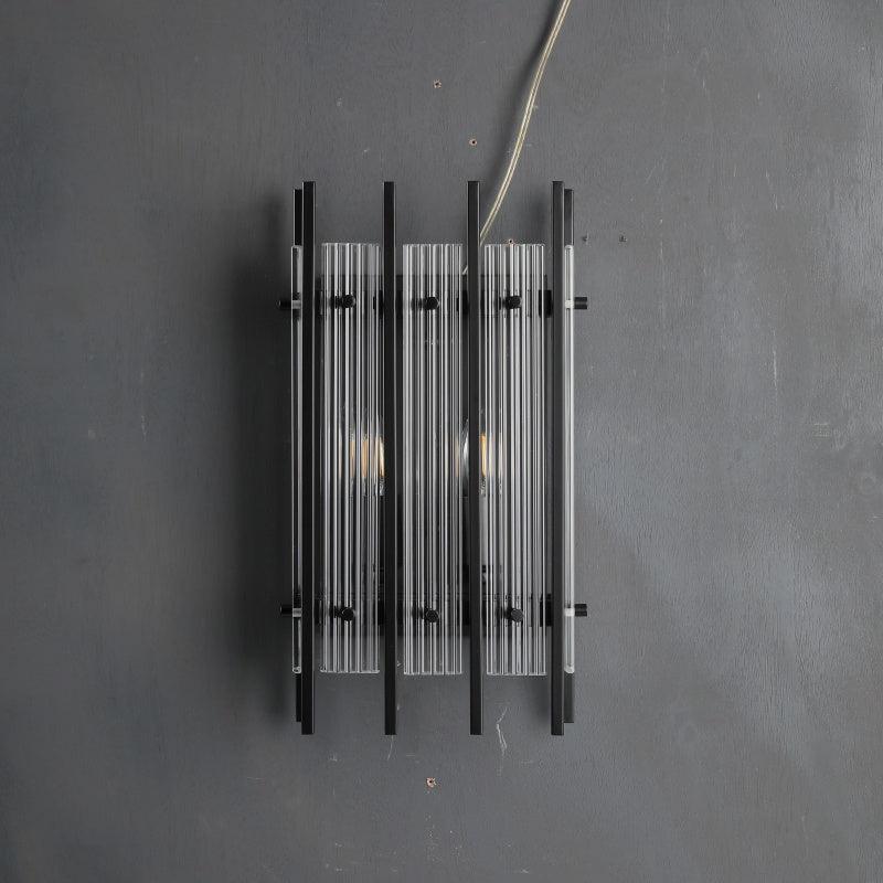 Sun Marco Glass Rectangular Wall Sconce