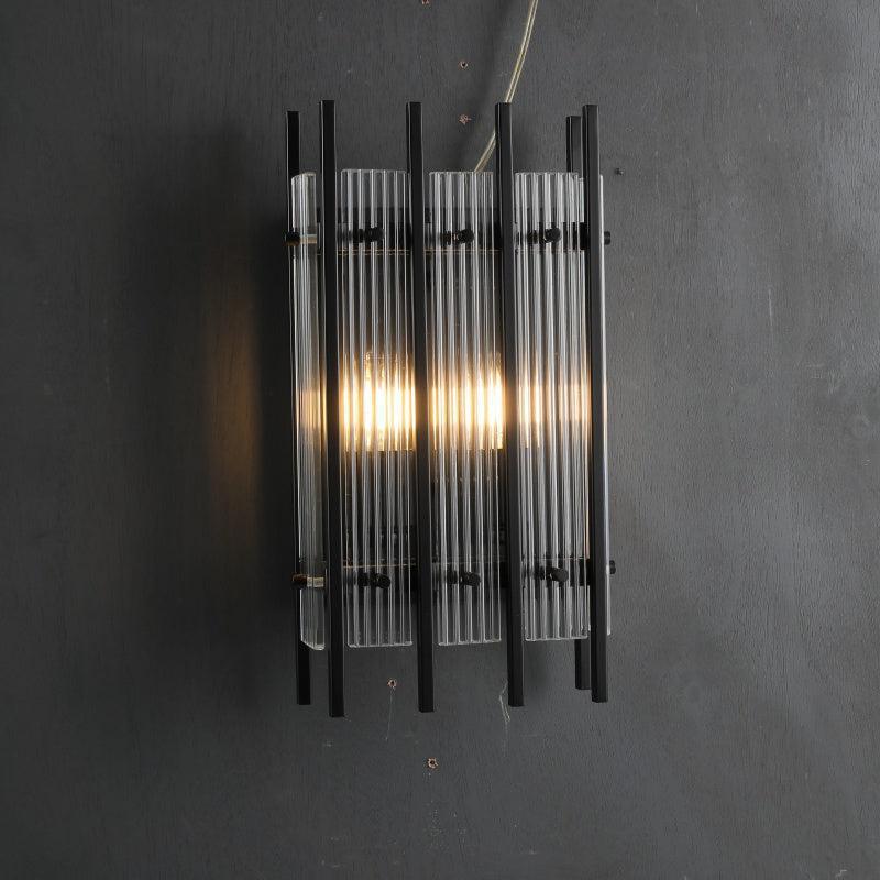 Sun Marco Glass Rectangular Wall Sconce