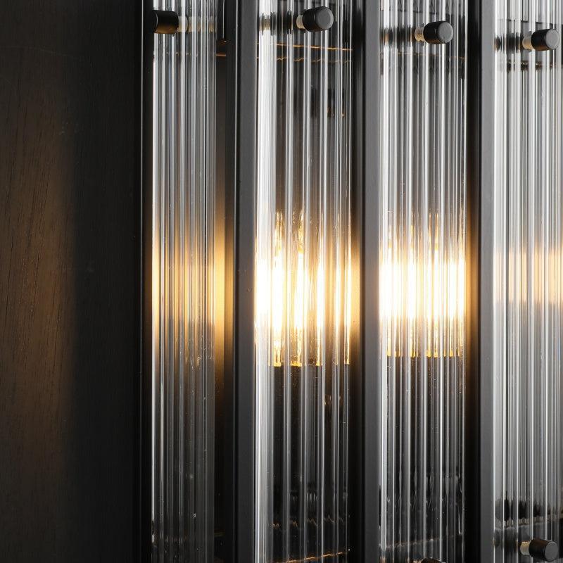 Sun Marco Glass Rectangular Wall Sconce