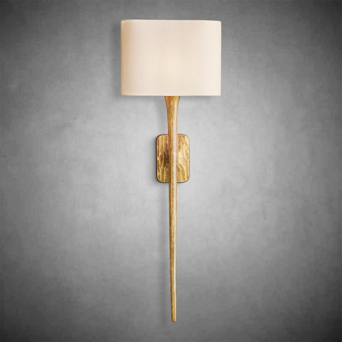 Thadeas Grand Shaded Wall Sconce