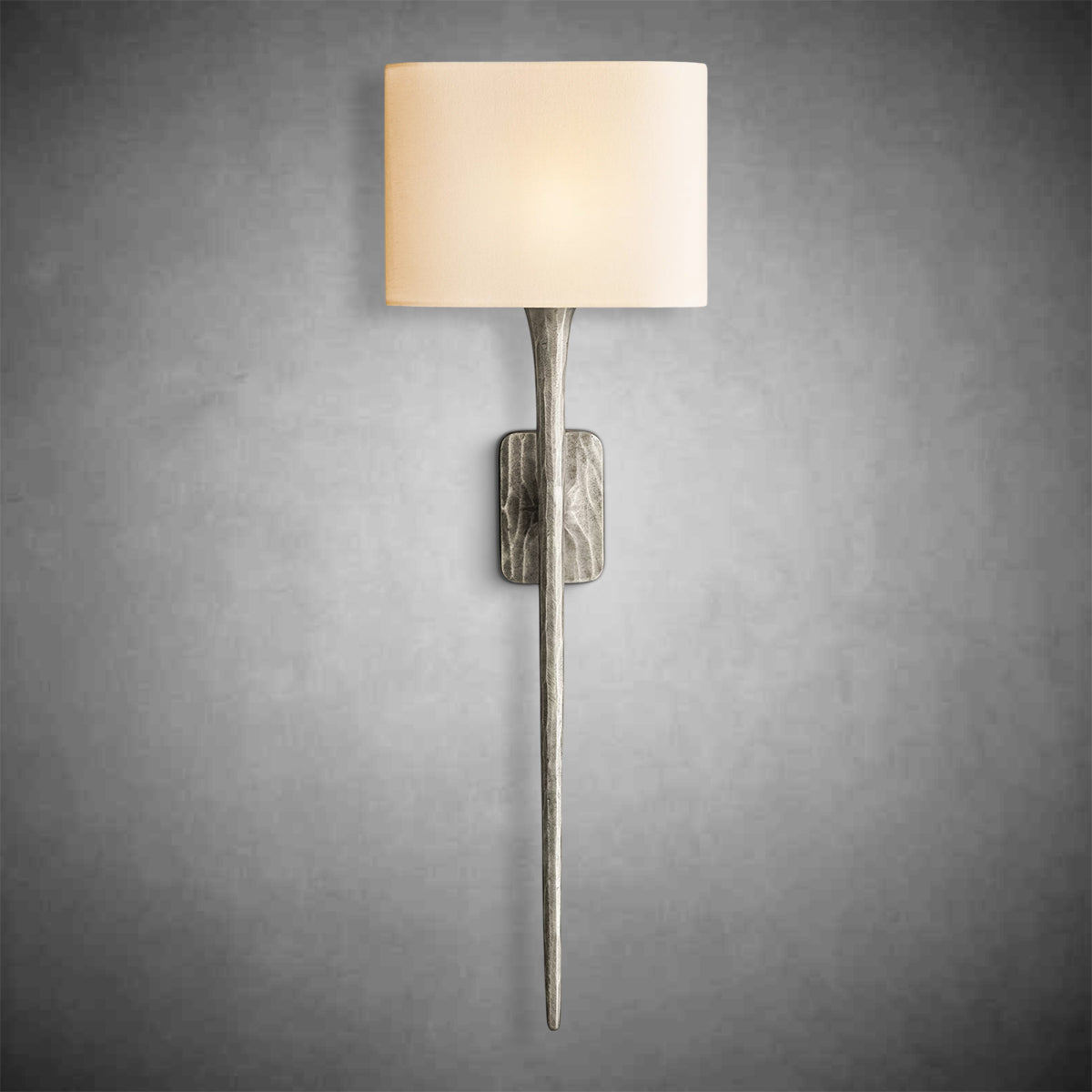 Thadeas Grand Shaded Wall Sconce