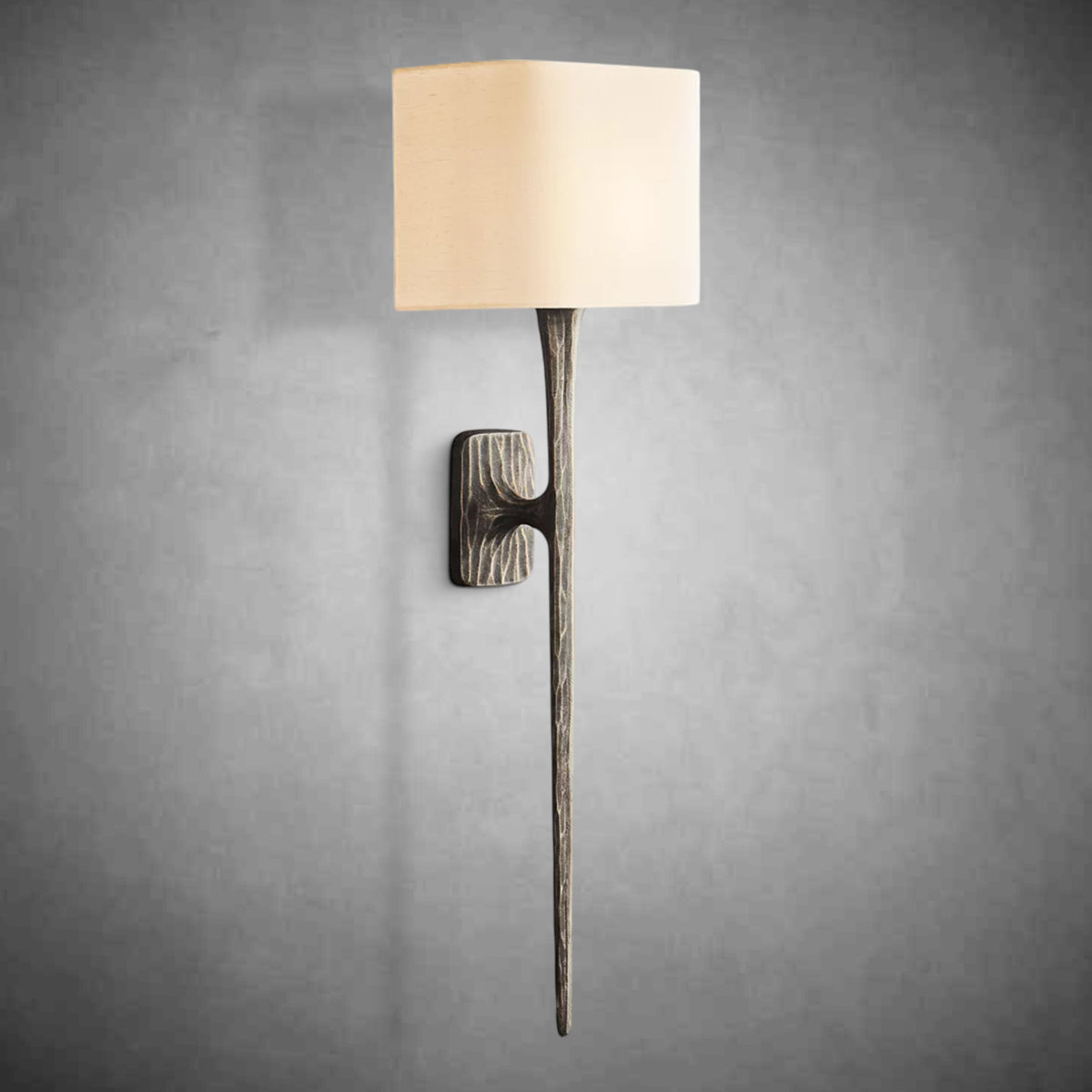Thadeas Grand Shaded Wall Sconce