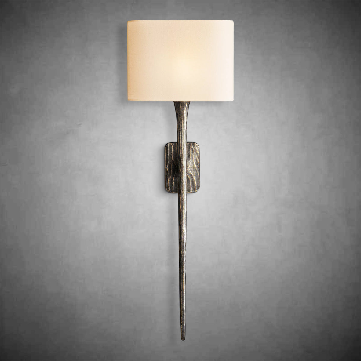 Thadeas Grand Shaded Wall Sconce