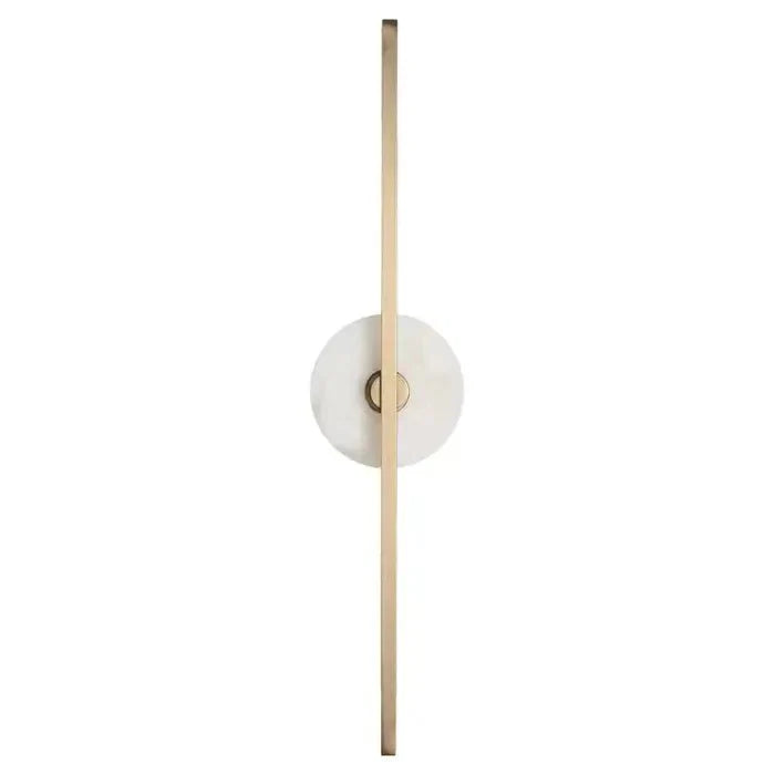 Wall Sconce With Alabaster-NORMAL-Meetlighting-Brass-Meetlighting