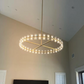 Arcachon Crystal Shades Round Chandelier 60"