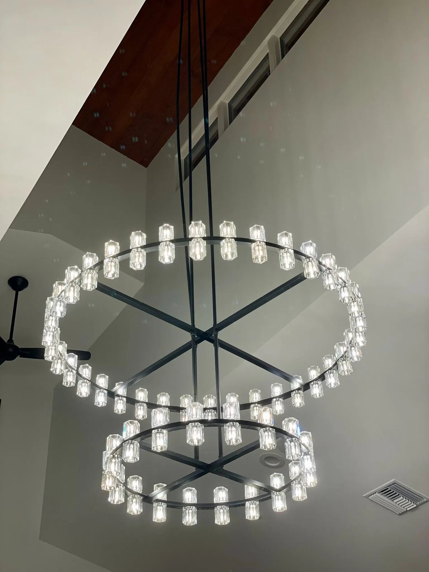 Arcachon Crystal Modern Glass Chandelier 36" 48" 60" 54" 72"